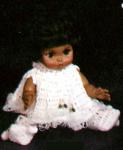 Effanbee - Tiny Tubber - Crochet Classics - Dress - African American - Poupée